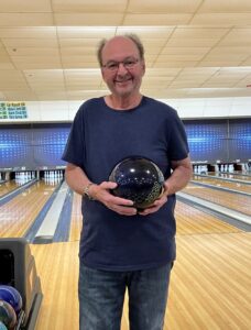 Jeff is a long time client who loves to bowl, a wonderful activity that keeps him moving and might help him prevent dementia