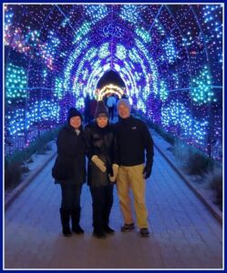 Joe and Becky and friend celebrate Festival of Lights_The Big 65