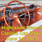 1956 Chevrolet Bel Air for Highlands Ranch Classic Car Show.