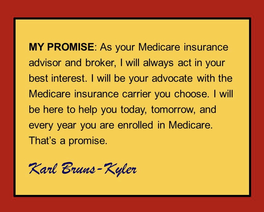 Karl Bruns-Kyler's promise to Idaho Medicare recipients.