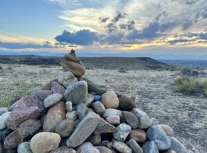 A cairn located in Colorado.