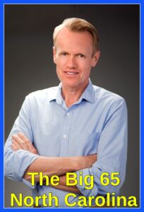 North Carolina Medicare broker Karl Bruns-Kyler of The Big 65 Medicare Insurance Services.