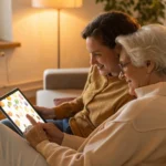 Parent and child reviewing insurance plan for birthday rule.