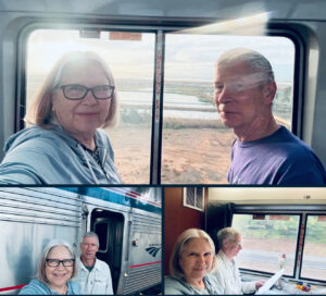 Tina and Jay traveling and enjoying life.