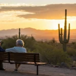 Seniors in Arizona discussing their options for Medicare supplements.