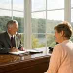 A Maryland health insurance broker helps a couple choose the right plan.