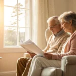 Senior couple comparing different Pennsylvania Medigap plans.