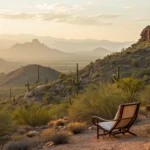 An Arizona desert landscape with saguaro cacti for a guide to Medigap plans.