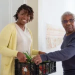 Medicare Supplement Plan G guide - seniors meeting with Medicare insurance advisor to discuss Medigap coverage options