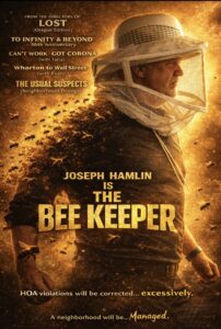 A beekeeper meme created by ChatGPT.