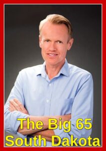 Headshot of South Dakota Medicare broker Karl Bruns-Kyler of The Big 65 Medicare Insurance Services with his arms folded.