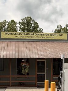 The outside of the building that houses the Work Skills Training Center For Youth.
