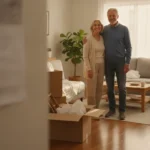 Senior couple settling into a new home after a move, illustrating Medicare Special Enrollment Periods