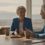 Medicare advisor reviewing coverage options with an older Colorado couple
