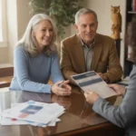 Ohio couple discussing Medicare Supplement coverage with an advisor