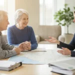 Tennessee Medicare advisor discussing plan options with an older couple